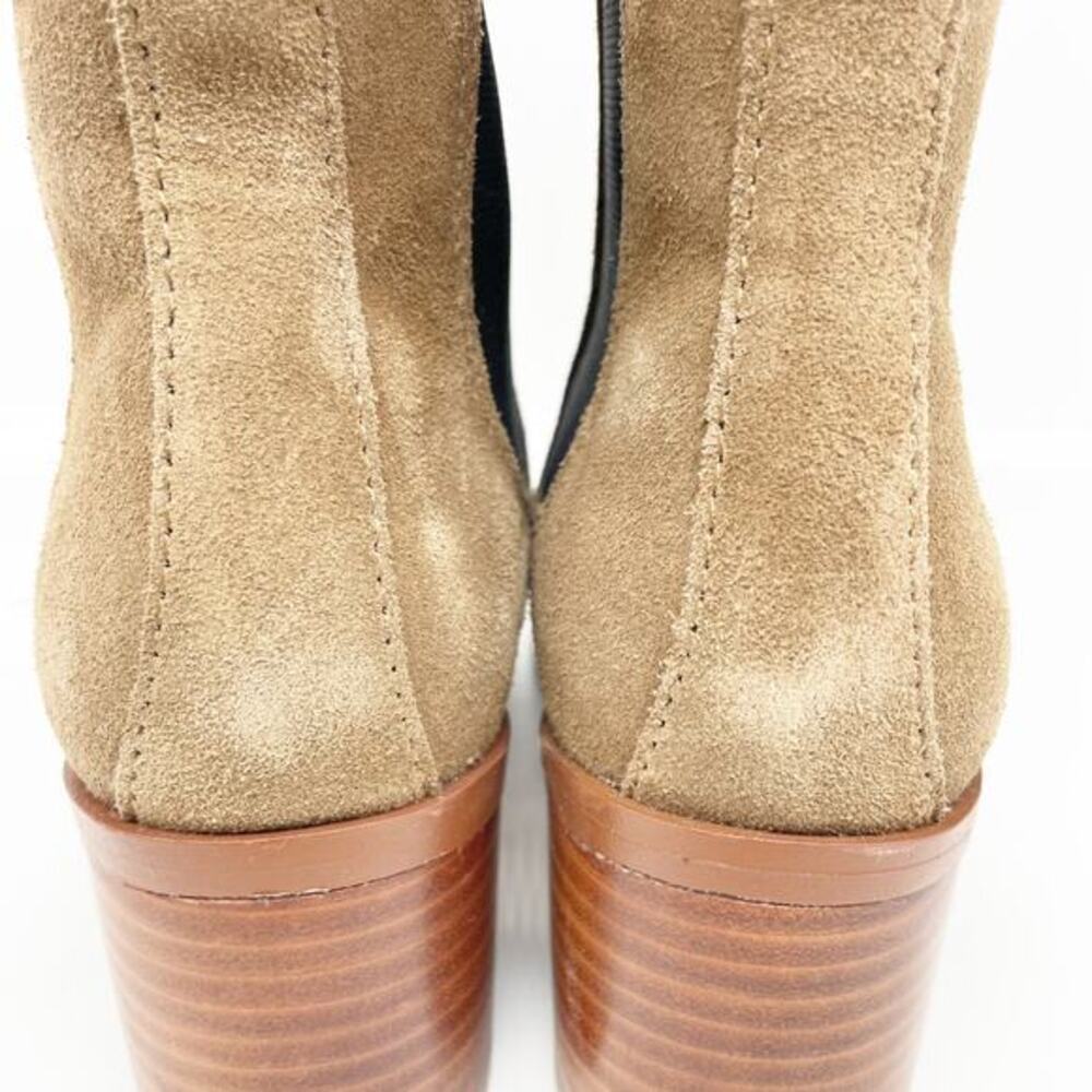 Steve Madden Women's Rhiannon Chelsea Boot‎ Cognac Suede Size 6.5M - Picture 14 of 15